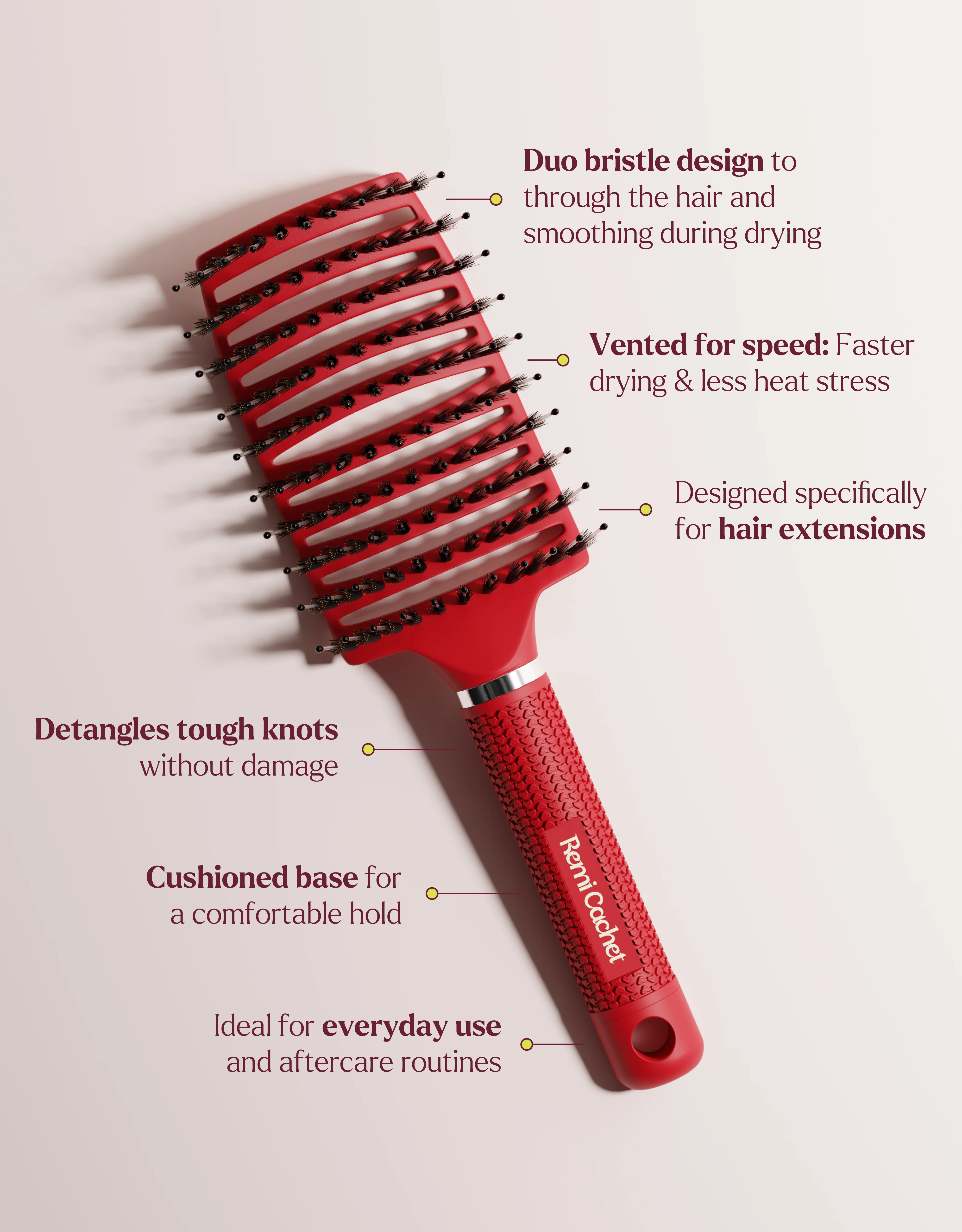 Remi Cachet x The King's Trust Blow Dry Brush - Image 3